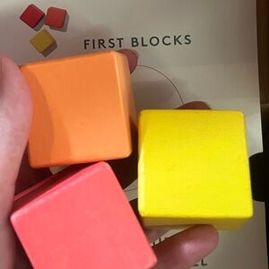 Lovevery First Blocks from The Explorer 9-10 Months Kit